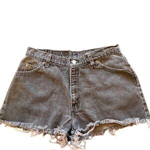 Vintage Levi's 90's White Tab 950 Relaxed Fit High Rise Distressed Cut Offs 13